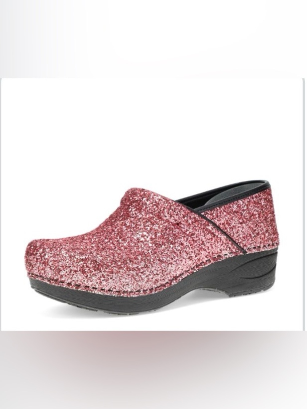 ***NEW*** DANSKO XP 2.0 PINK GLITTER CLOGS SZ 37 / SZ 7 $175